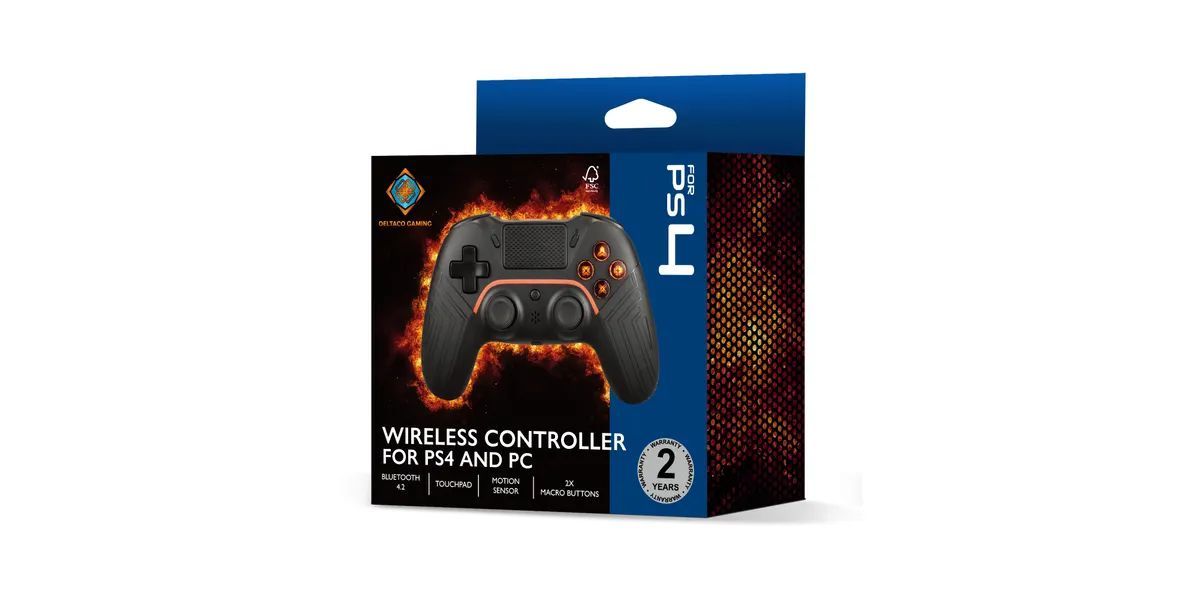 Deltaco GAM-139 Gamepad Black Deltaco GAM-139 Gamepad Black
