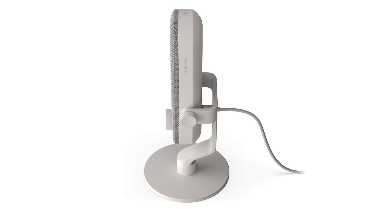 KRUX Pin Microphone White KRUX Pin Microphone White