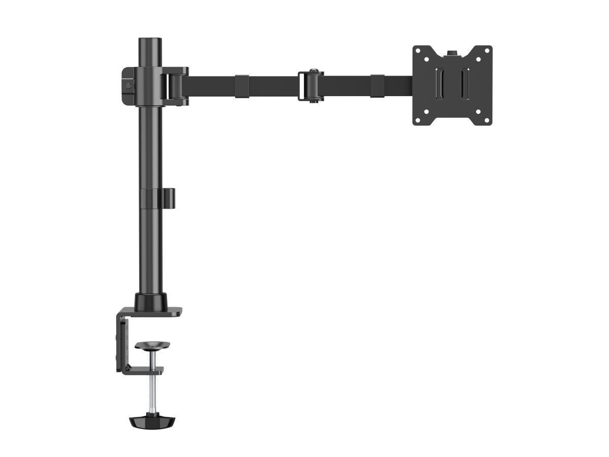 EQuip Heavy-Duty Articulating Monitor Desk Mount 17"-49" Black EQuip Heavy-Duty Articulating Monitor Desk Mount 17"-49" Black