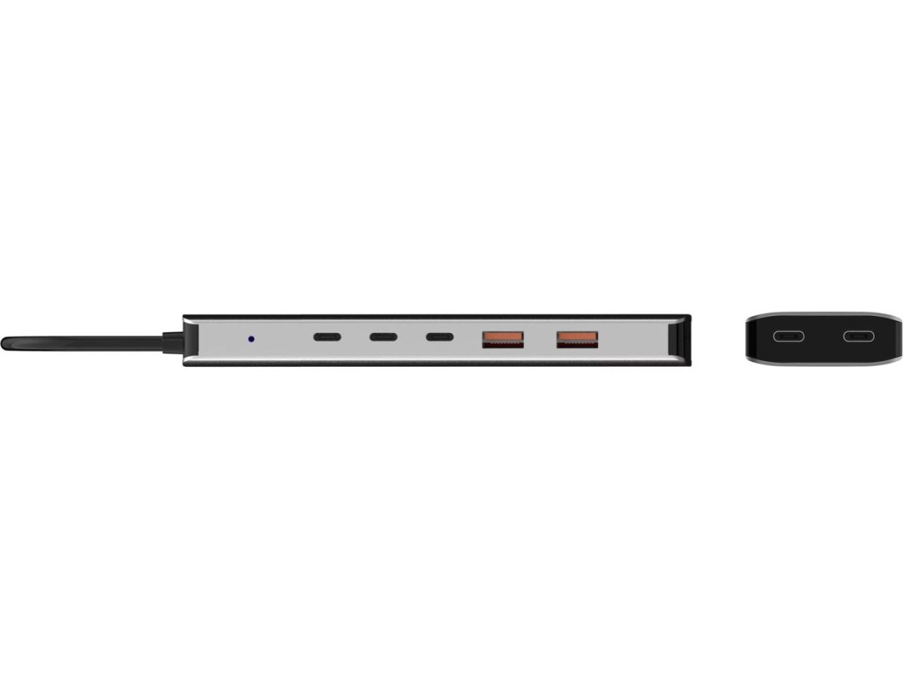 Sandberg USB-C to 5xUSB-C+2xUSB-A 100W Grey Sandberg USB-C to 5xUSB-C+2xUSB-A 100W Grey
