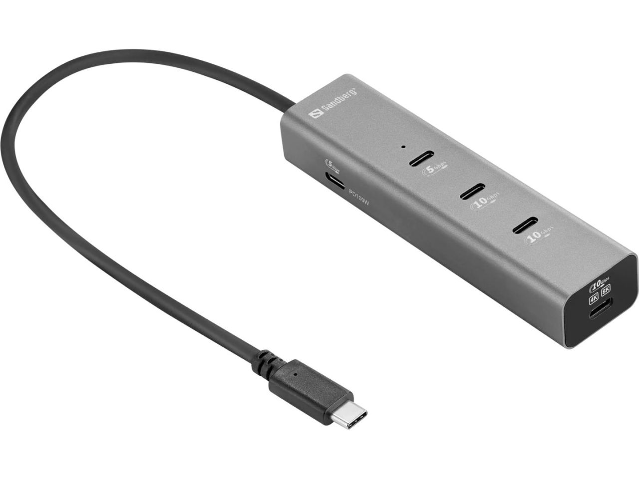 Sandberg USB-C 5-in-1 MediaDock Sandberg USB-C 5-in-1 MediaDock