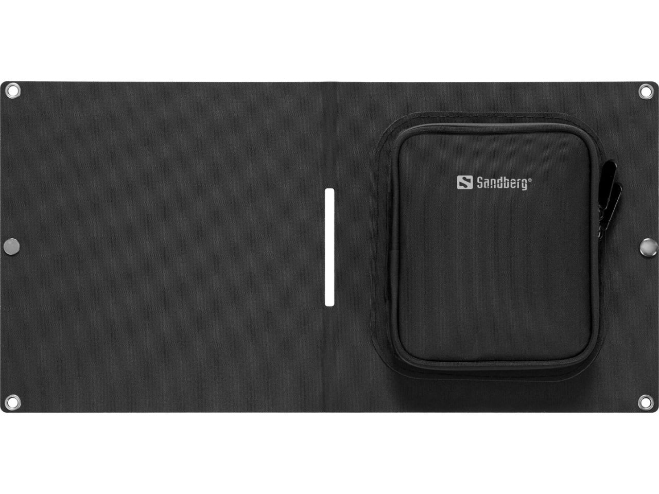 Sandberg Solar Charger 15W Lightweight Black Sandberg Solar Charger 15W Lightweight Black