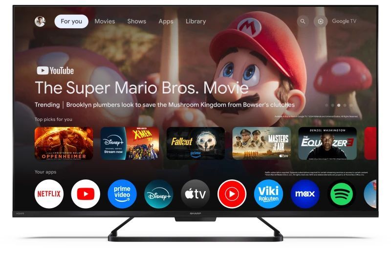 Sharp 43" 43HR7265E QLED Smart Sharp 43" 43HR7265E QLED Smart