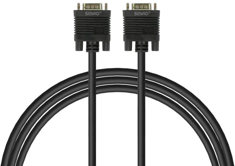 Savio CL-202 VGA to VGA Cable 1,8m Black Savio CL-202 VGA to VGA Cable 1,8m Black
