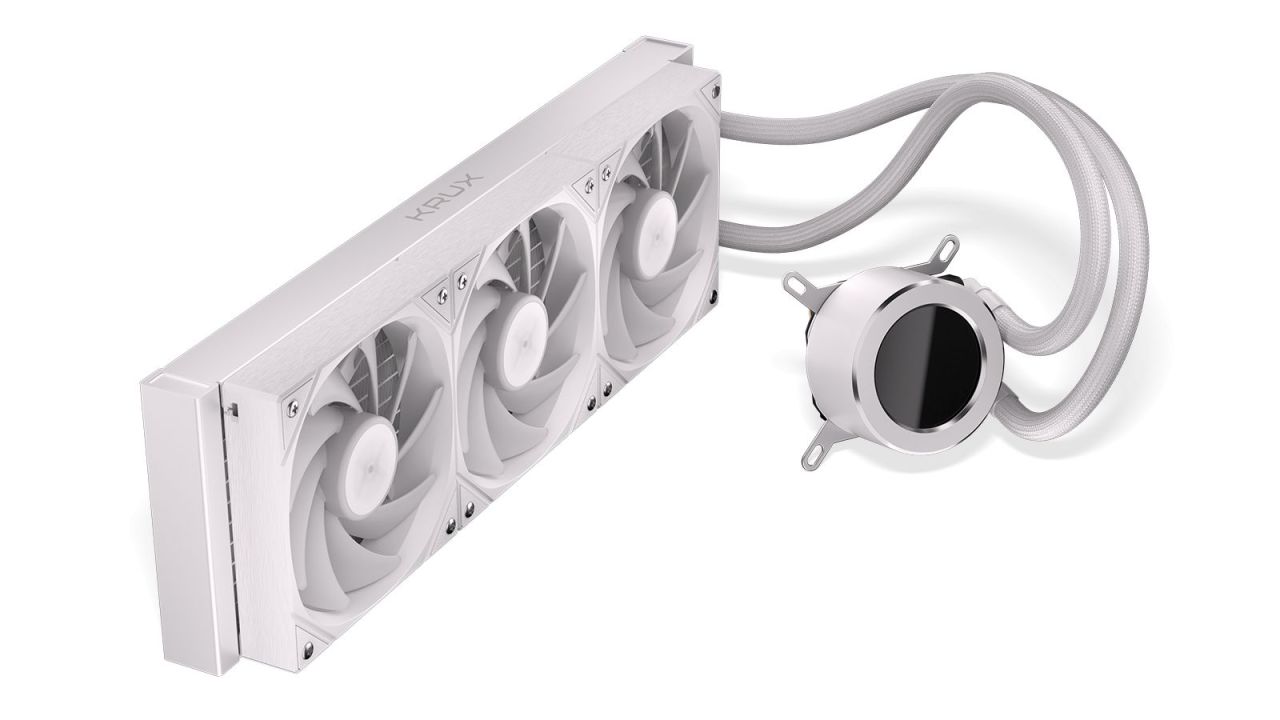 KRUX HydroGlance 360 ARGB LCD White KRUX HydroGlance 360 ARGB LCD White