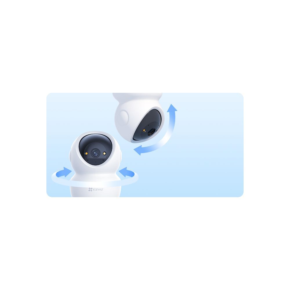 Ezviz H6c G1 2K Next-Generation Pan & Tilt Wi-Fi Smart Home Indoor Camera