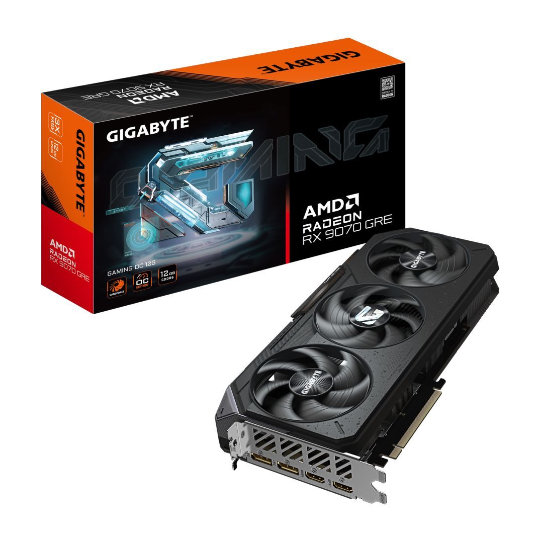 Gigabyte RX9070 GRE GAMING OC 12G Gigabyte RX9070 GRE GAMING OC 12G