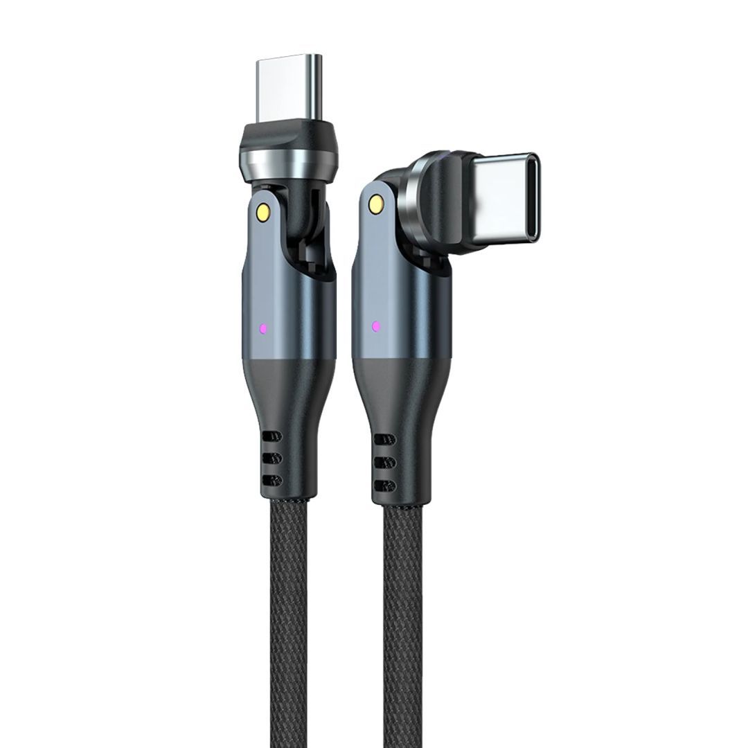 Mobile Origin 240W Rotating Cable 540° USB-C to USB-C 1m Black Mobile Origin 240W Rotating Cable 540° USB-C to USB-C 1m Black