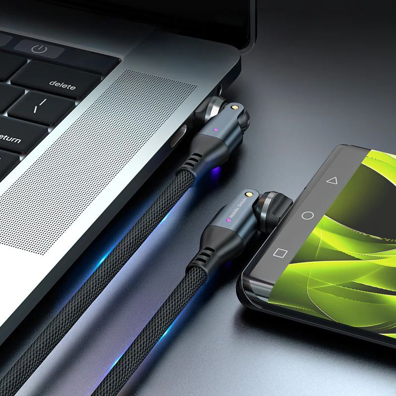 Mobile Origin 240W Rotating Cable 540° USB-C to USB-C 1m Black Mobile Origin 240W Rotating Cable 540° USB-C to USB-C 1m Black