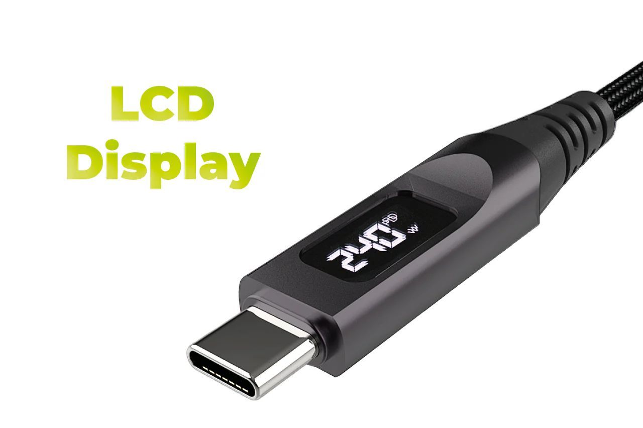 Mobile Origin 240W Display Cable USB-C to USB-C 1,5m Black Mobile Origin 240W Display Cable USB-C to USB-C 1,5m Black