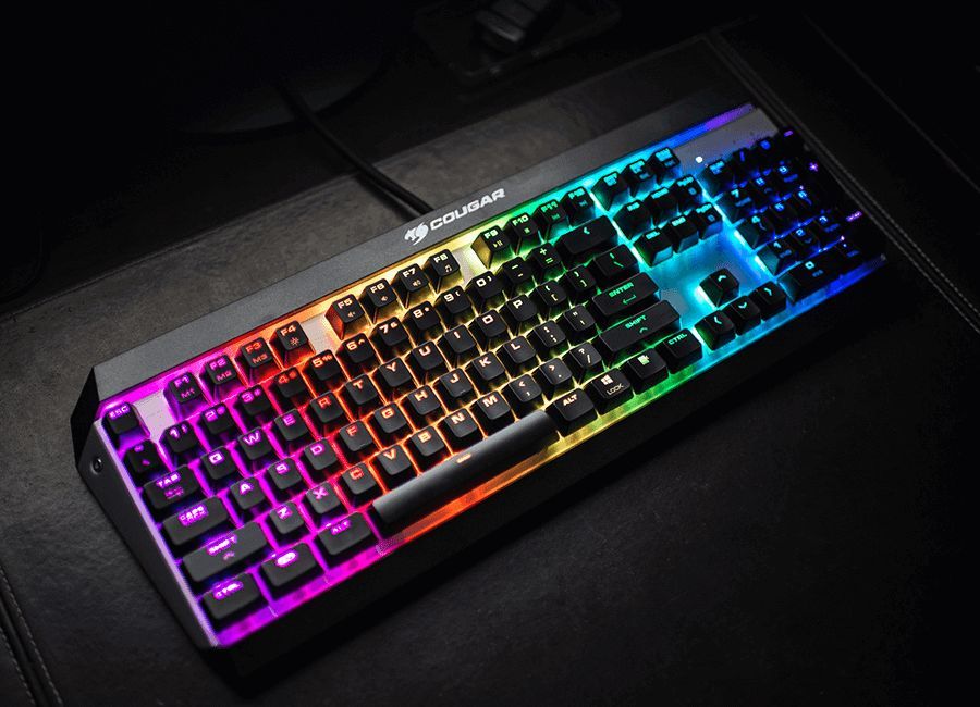 Cougar Attack X3 RGB Speedy Mechanikus (MX Silver) Black US Cougar Attack X3 RGB Speedy Mechanikus (MX Silver) Black US