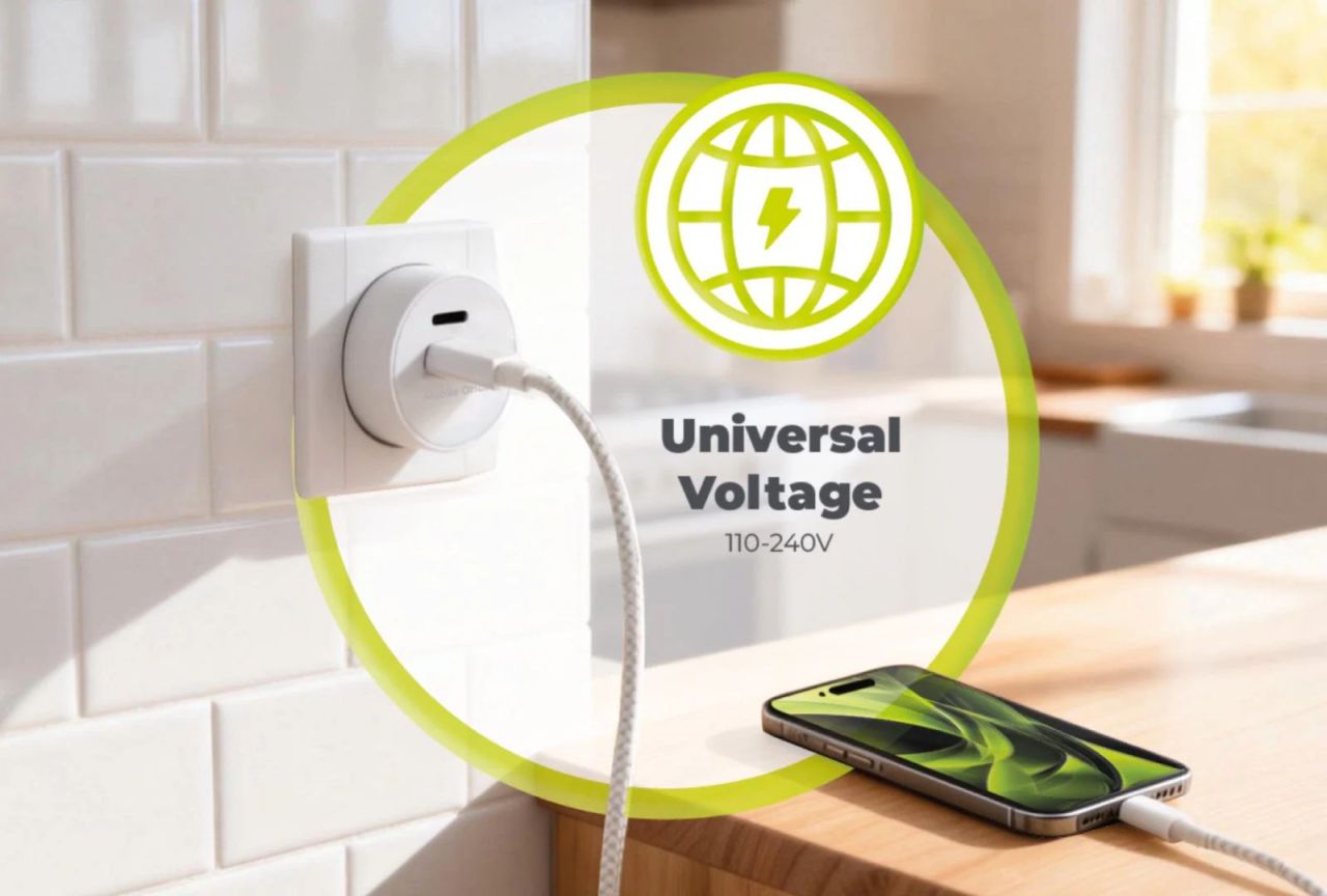 Mobile Origin 30W Charger Plug PW33 2x USB-C White Mobile Origin 30W Charger Plug PW33 2x USB-C White