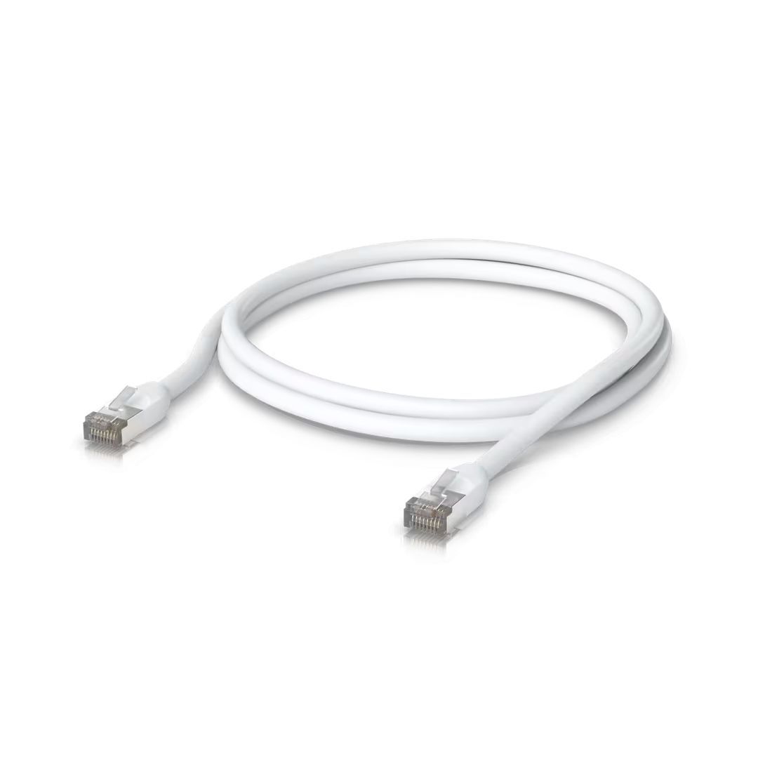 Ubiquiti CAT5e STP Patch Cable 2m White Ubiquiti CAT5e STP Patch Cable 2m White