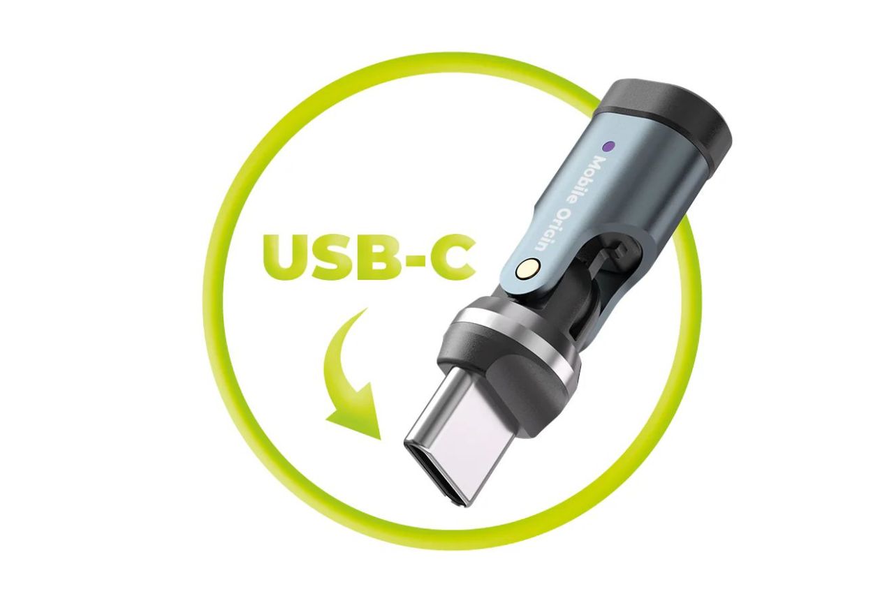 Mobile Origin 240W USB-C Rotation 540° Adapter CB13 Mobile Origin 240W USB-C Rotation 540° Adapter CB13
