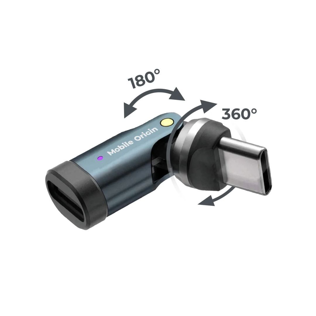 Mobile Origin 240W USB-C Rotation 540° Adapter CB13 Mobile Origin 240W USB-C Rotation 540° Adapter CB13