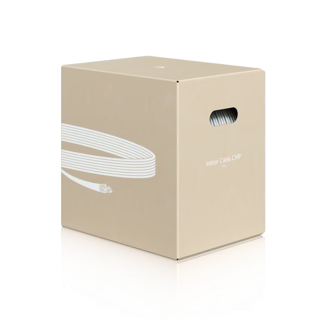 Ubiquiti UniFi Indoor Cable Cat6 CMP 305m White Ubiquiti UniFi Indoor Cable Cat6 CMP 305m White