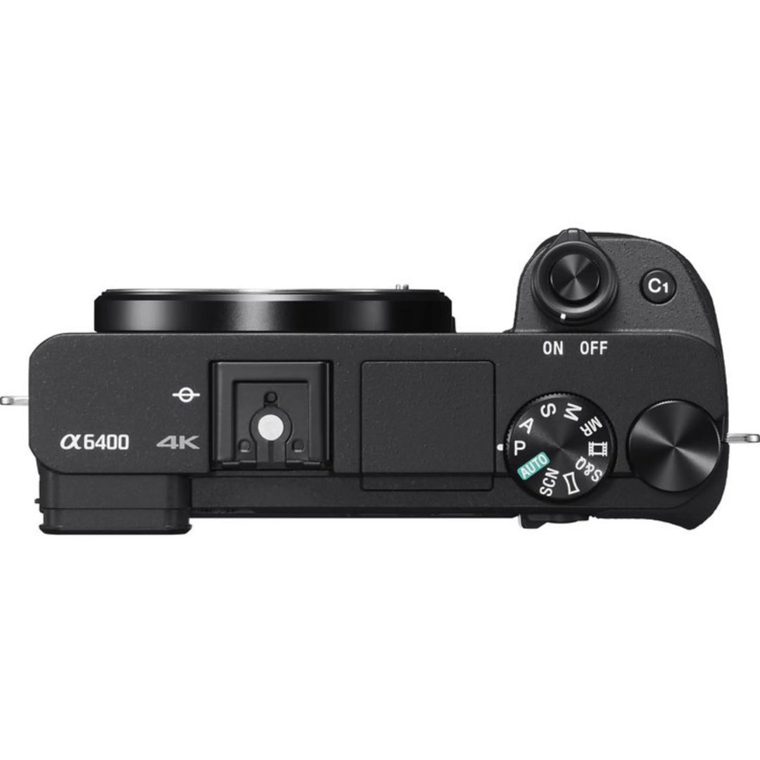 Sony Alpha 6400 + 16-50mm Kit Black Sony Alpha 6400 + 16-50mm Kit Black