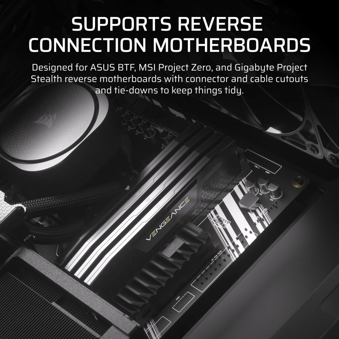 Corsair Frame 4000D RS Tempered Glass Black Corsair Frame 4000D RS Tempered Glass Black