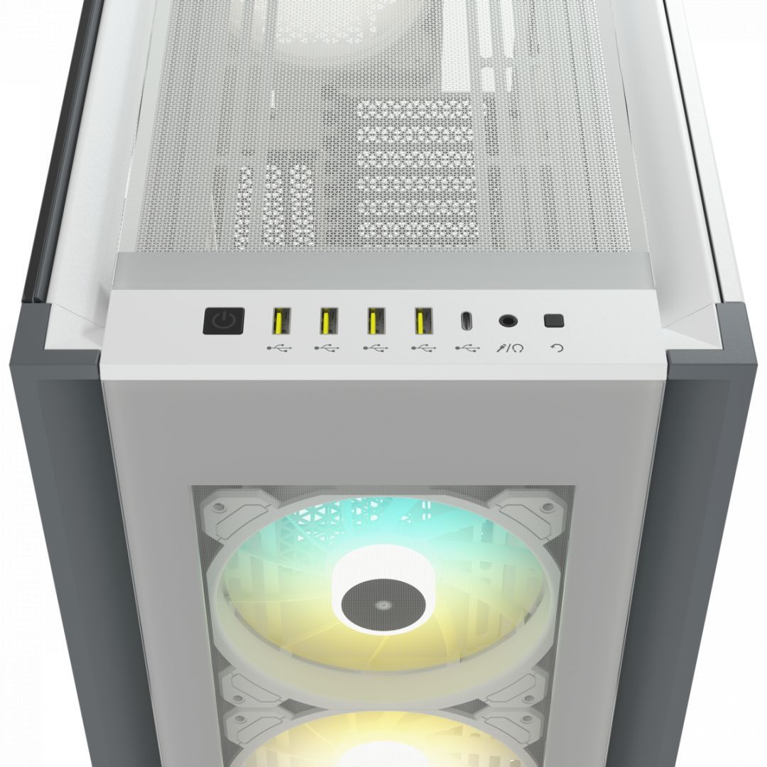 Corsair iCUE 7000X RGB Tempered Glass White Corsair iCUE 7000X RGB Tempered Glass White