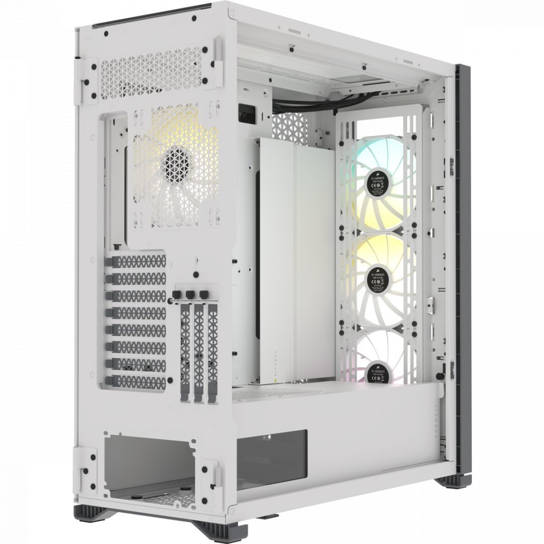 Corsair iCUE 7000X RGB Tempered Glass White Corsair iCUE 7000X RGB Tempered Glass White