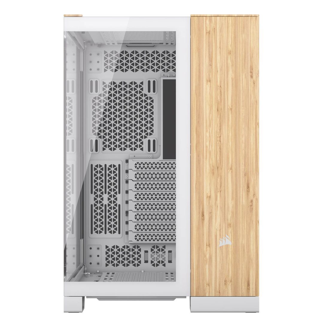 Corsair 6500X Tempered Glass White/Bamboo Corsair 6500X Tempered Glass White/Bamboo