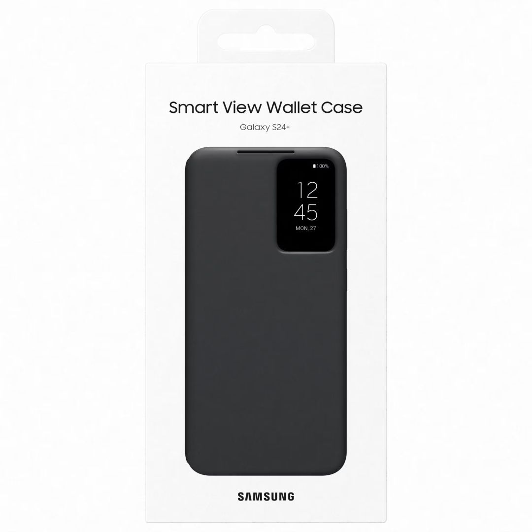 Samsung Galaxy S24+ Smart View Wallet Case Black Samsung Galaxy S24+ Smart View Wallet Case Black