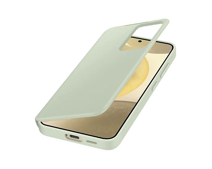 Samsung Galaxy S24 Smart View Wallet Case Light Green Samsung Galaxy S24 Smart View Wallet Case Light Green