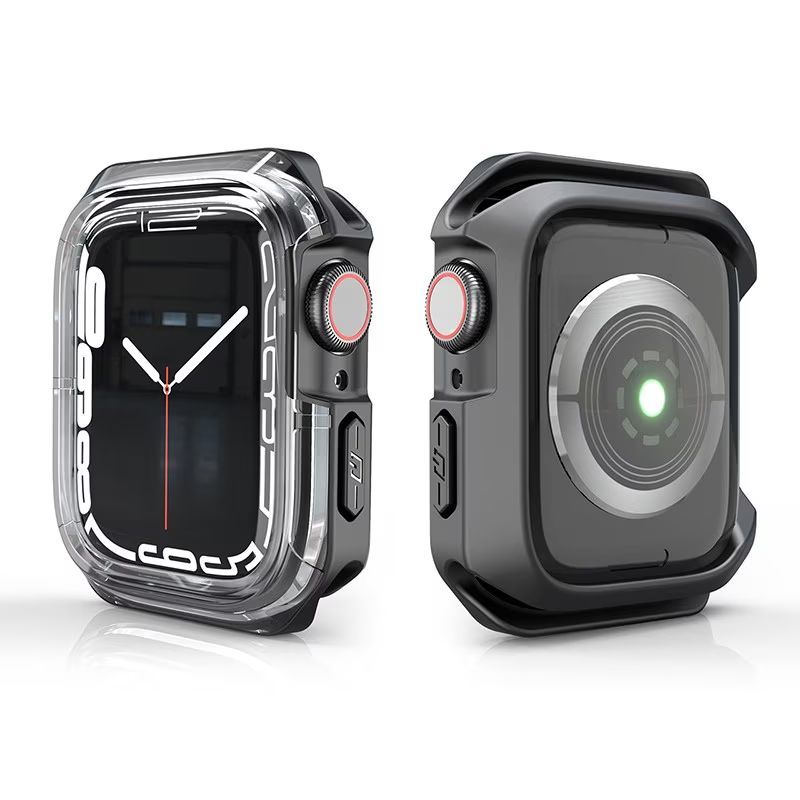 Devia Sport Series Shockproof Case For iWatch 45mm Black