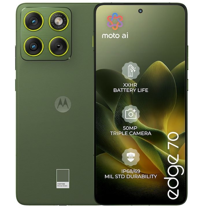 Motorola Edge 70 512GB DualSIM Bronze Green