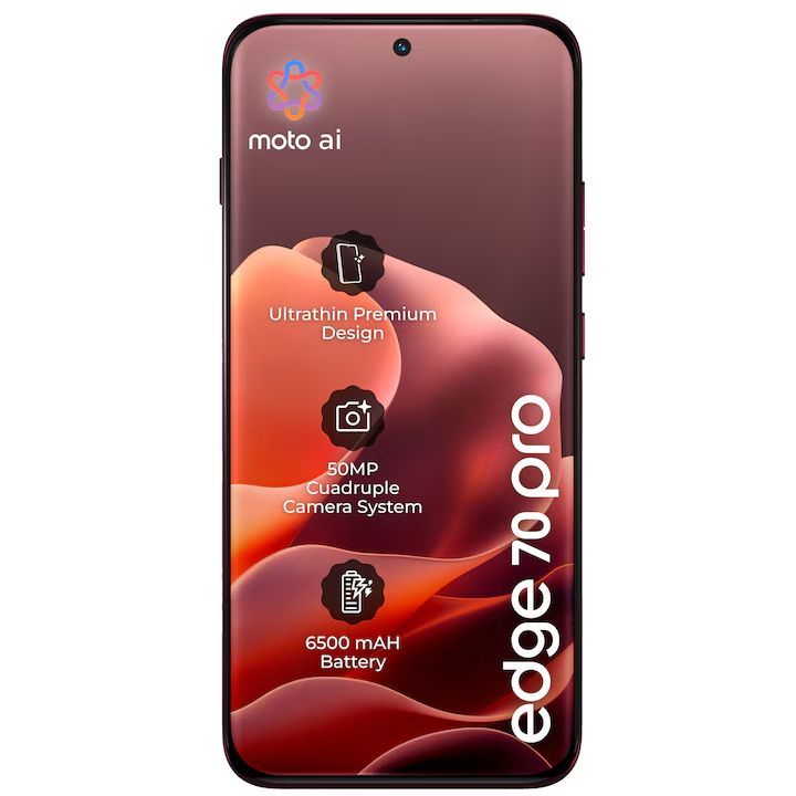 Motorola Edge 70 Pro 256GB DualSIM Zinfandel