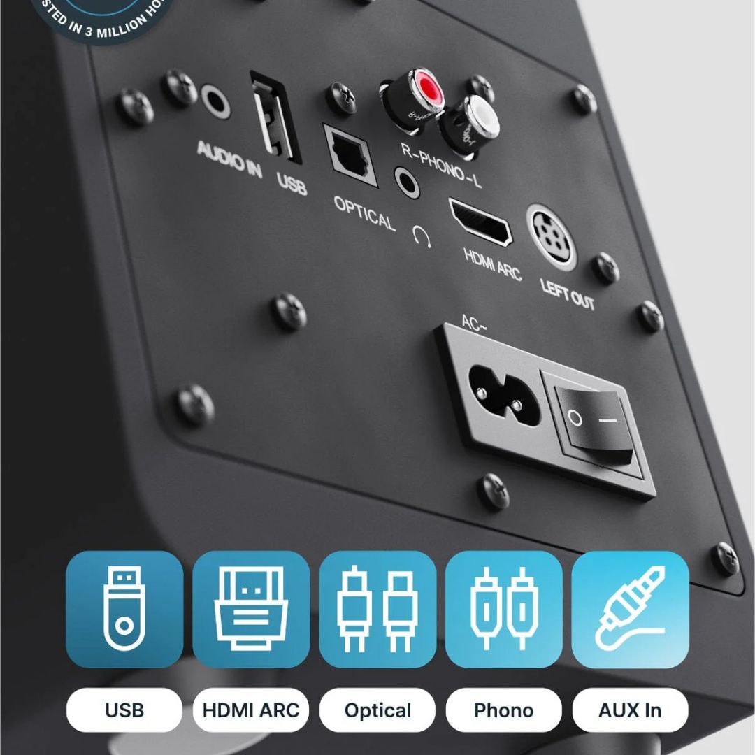 Majority D70X Bluetooth Speaker Black