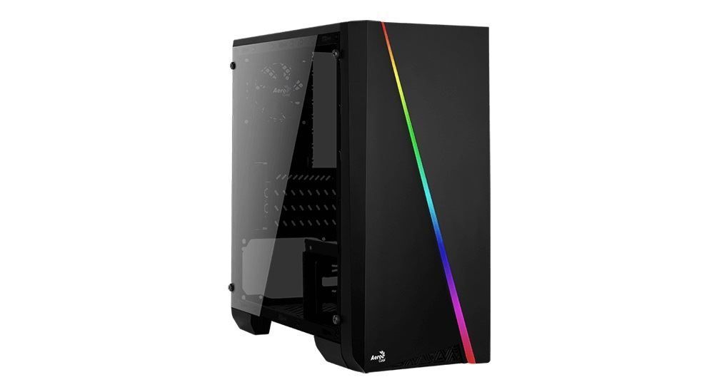 Aerocool Cylon Mini RGB Tempered Glass Black Aerocool Cylon Mini RGB Tempered Glass Black