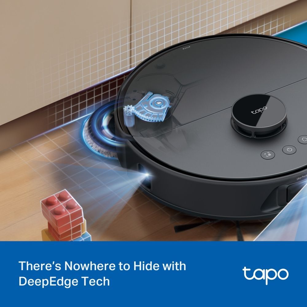 TP-Link Tapo RV50 Pro Omni Robot Vacuum & Mop + Advanced Self-Cleaning Docking Station TP-Link Tapo RV50 Pro Omni Robot Vacuum & Mop + Advanced Self-Cleaning Docking Station
