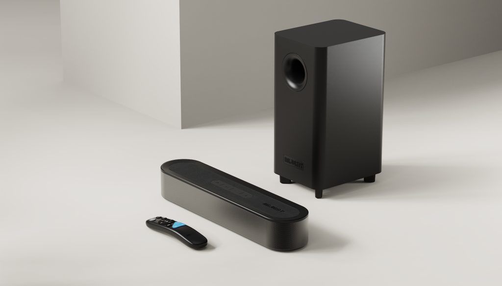 Majority Bowfell Axis Dolby 2.1 Bluetooth Speaker Black