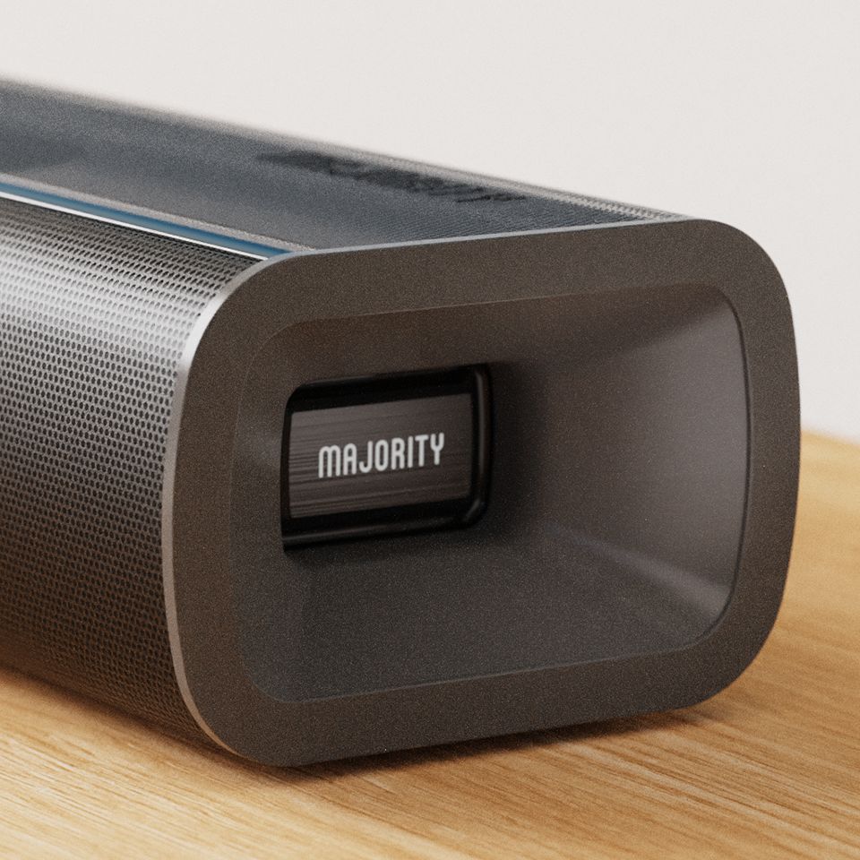 Majority Naga 80 Bluetooth Speaker Black