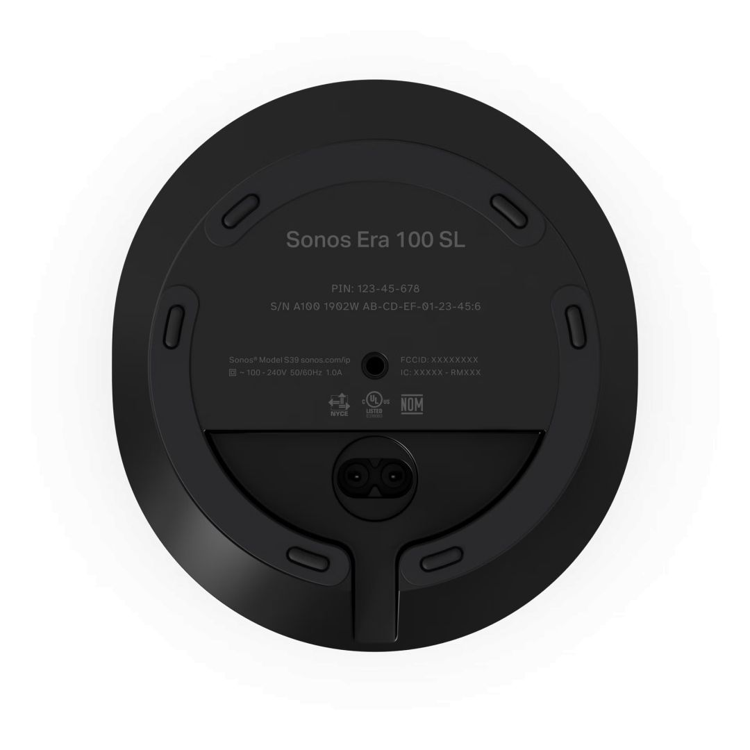 Sonos Era 100 SL Speaker Black Sonos Era 100 SL Speaker Black