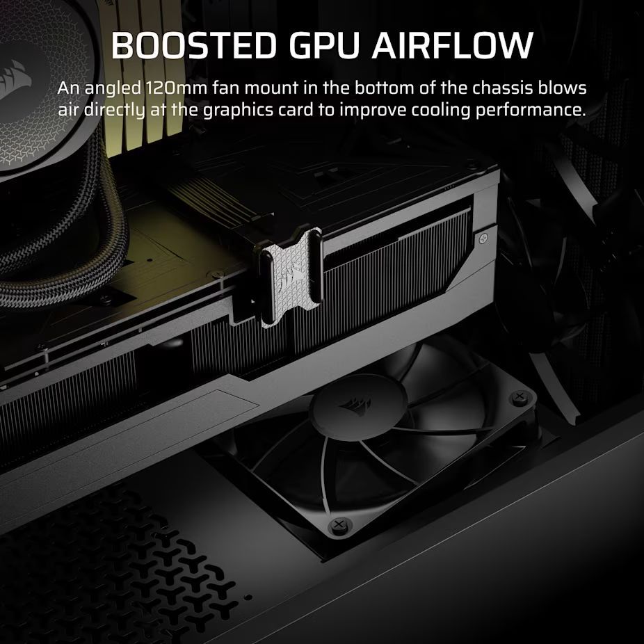 Corsair 3200D RS Tempered Glass Black Corsair 3200D RS Tempered Glass Black