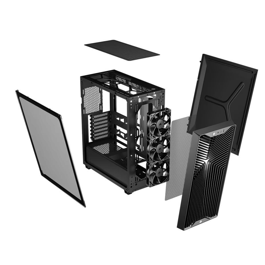 Corsair 3200D RS Tempered Glass Black Corsair 3200D RS Tempered Glass Black