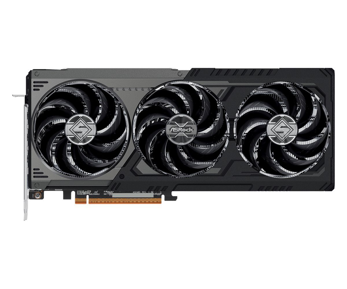 ASRock Radeon RX9070 GRE Steel Legend Dark 12GB OC ASRock Radeon RX9070 GRE Steel Legend Dark 12GB OC