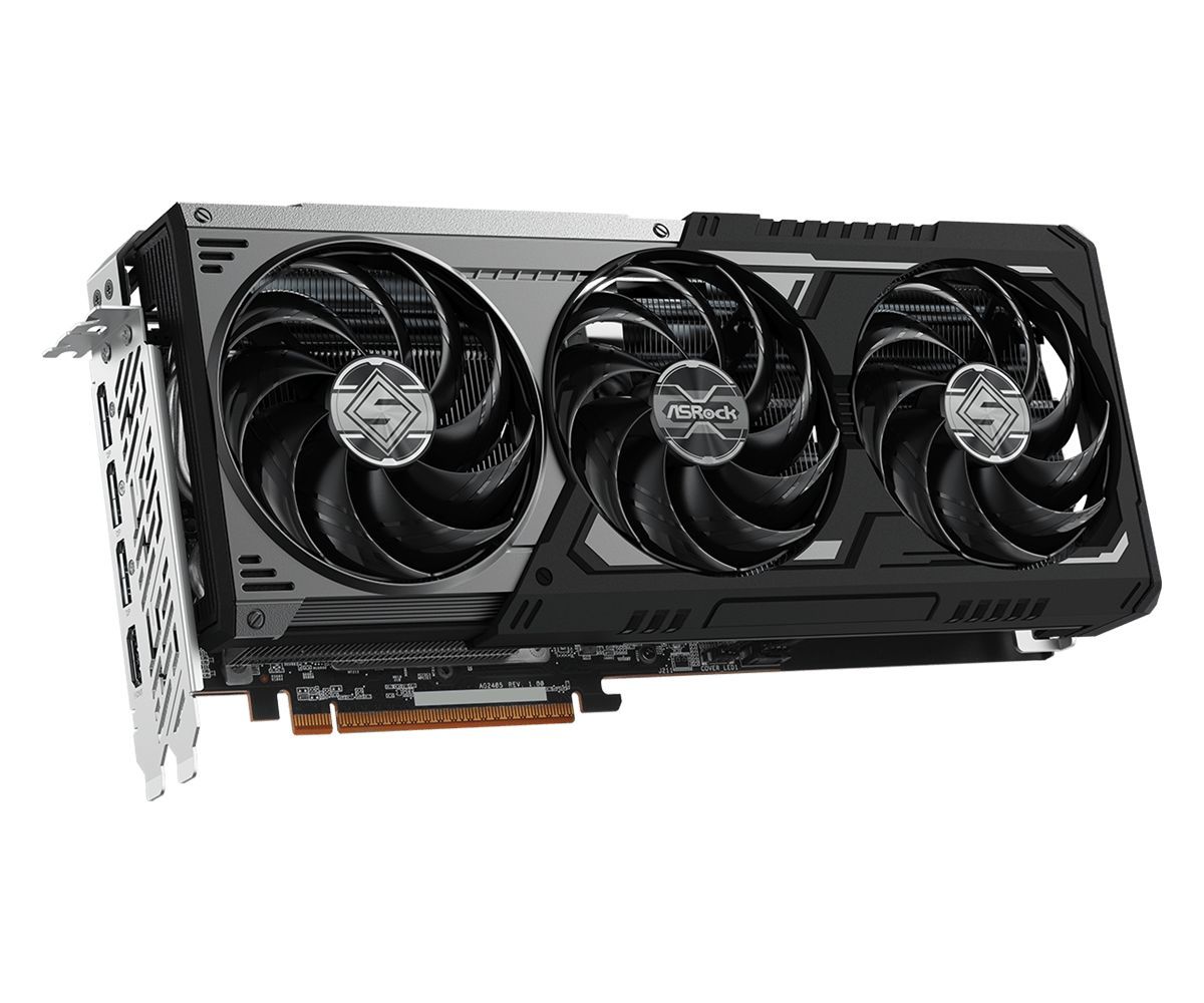 ASRock Radeon RX9070 GRE Steel Legend Dark 12GB OC ASRock Radeon RX9070 GRE Steel Legend Dark 12GB OC