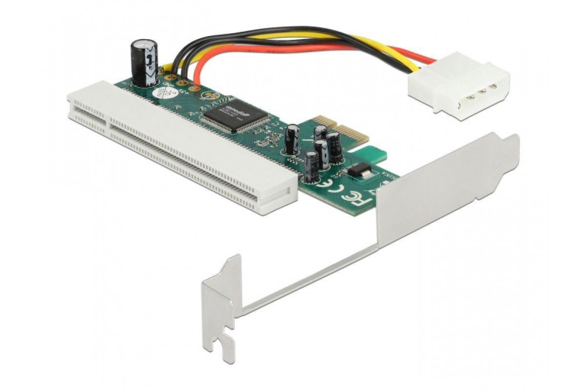 DeLock Riser Card PCI Express x1 to 1 x PCI 32 Bit 5 V Slot DeLock Riser Card PCI Express x1 to 1 x PCI 32 Bit 5 V Slot
