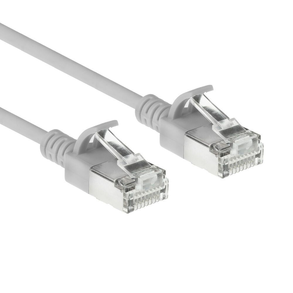 ACT CAT6A S-FTP Patch Cable 0,5m Grey