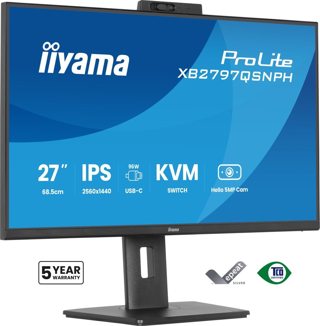 iiyama 27" ProLite XB2797QSNPH-B1 IPS LED