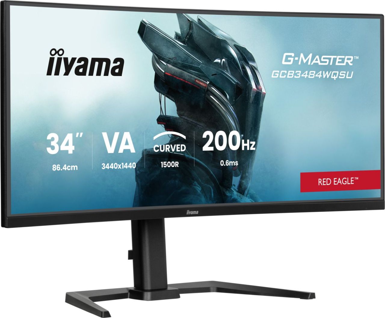 iiyama 34" G-Master GCB3484WQSU-B2 LED Curved