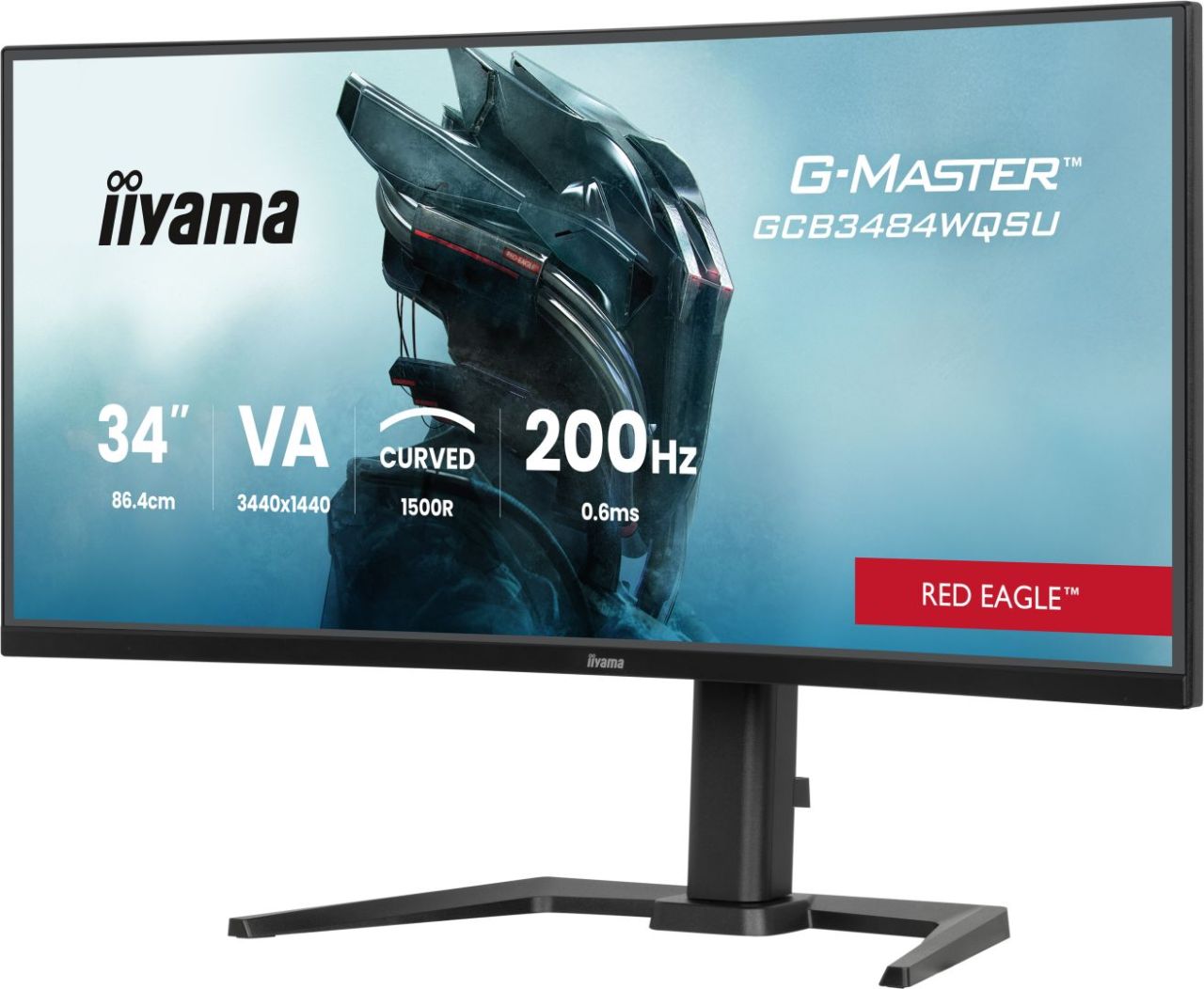 iiyama 34" G-Master GCB3484WQSU-B2 LED Curved