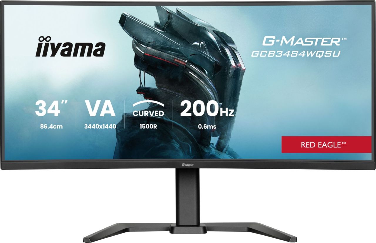 iiyama 34" G-Master GCB3484WQSU-B2 LED Curved