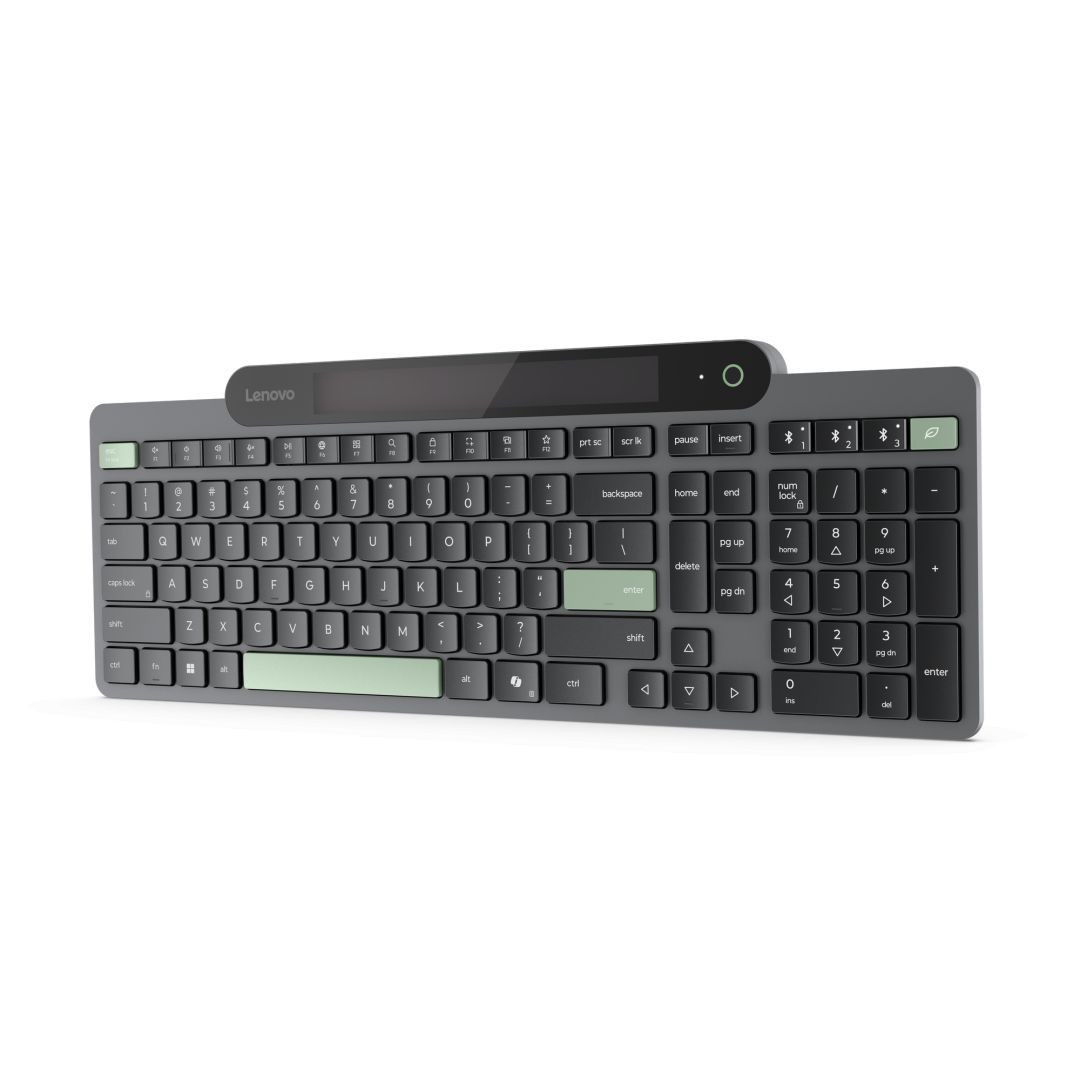 Lenovo Self-Charging Bluetooth Keyboard Black US