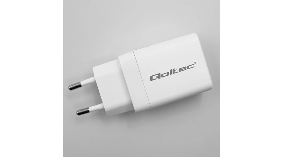 Qoltec GaN 45W Charger White Qoltec GaN 45W Charger White