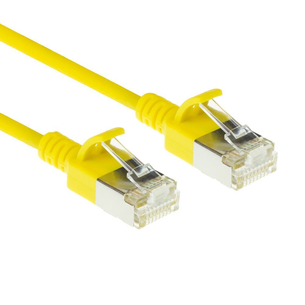 ACT CAT6A S-FTP Patch Cable 1m Yellow
