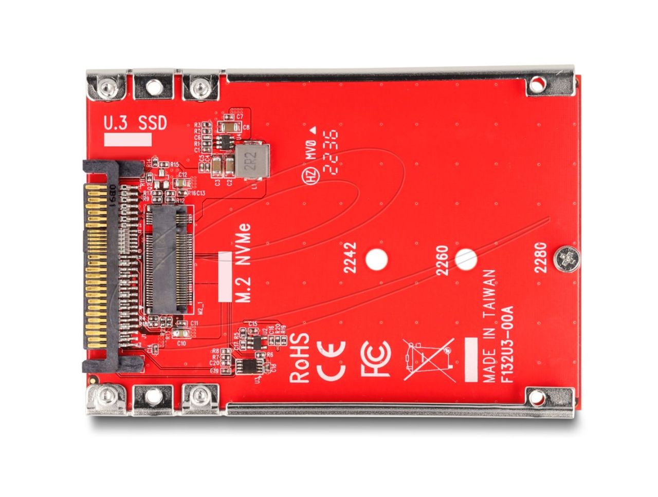 DeLock 2.5″ Converter U.3 SFF-8639 to M.2 NVMe Key M DeLock 2.5″ Converter U.3 SFF-8639 to M.2 NVMe Key M